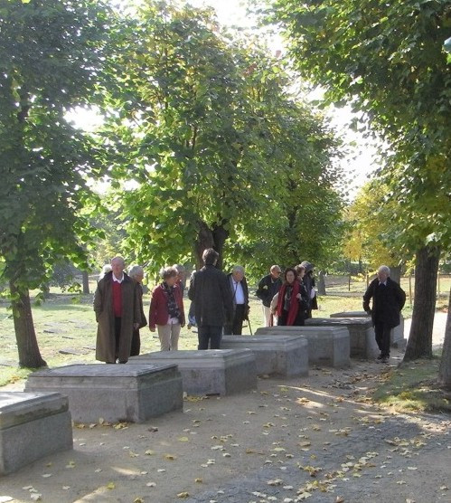 Auf dem Gottesacker in Herrnhut